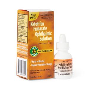 Ketotifen 0.025% Ophthalmic Solution 5ml