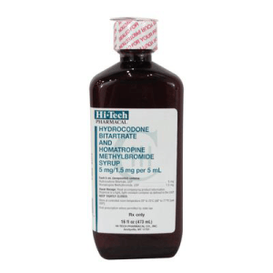 Hydrocodone Syrup 1mg/ml