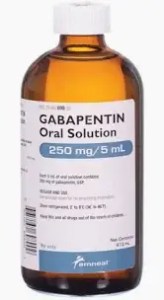Gabapentin 50mg/ml Suspension