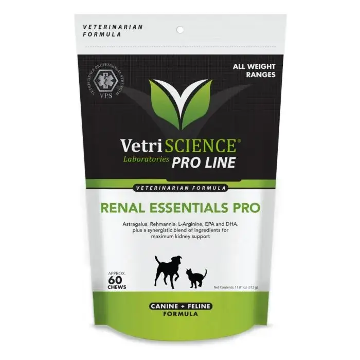 Vetri Science K9/Feline Renal Essentials Pro 60 count